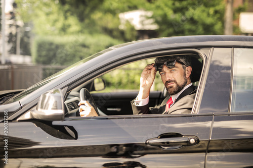 Travelling businessman © olly