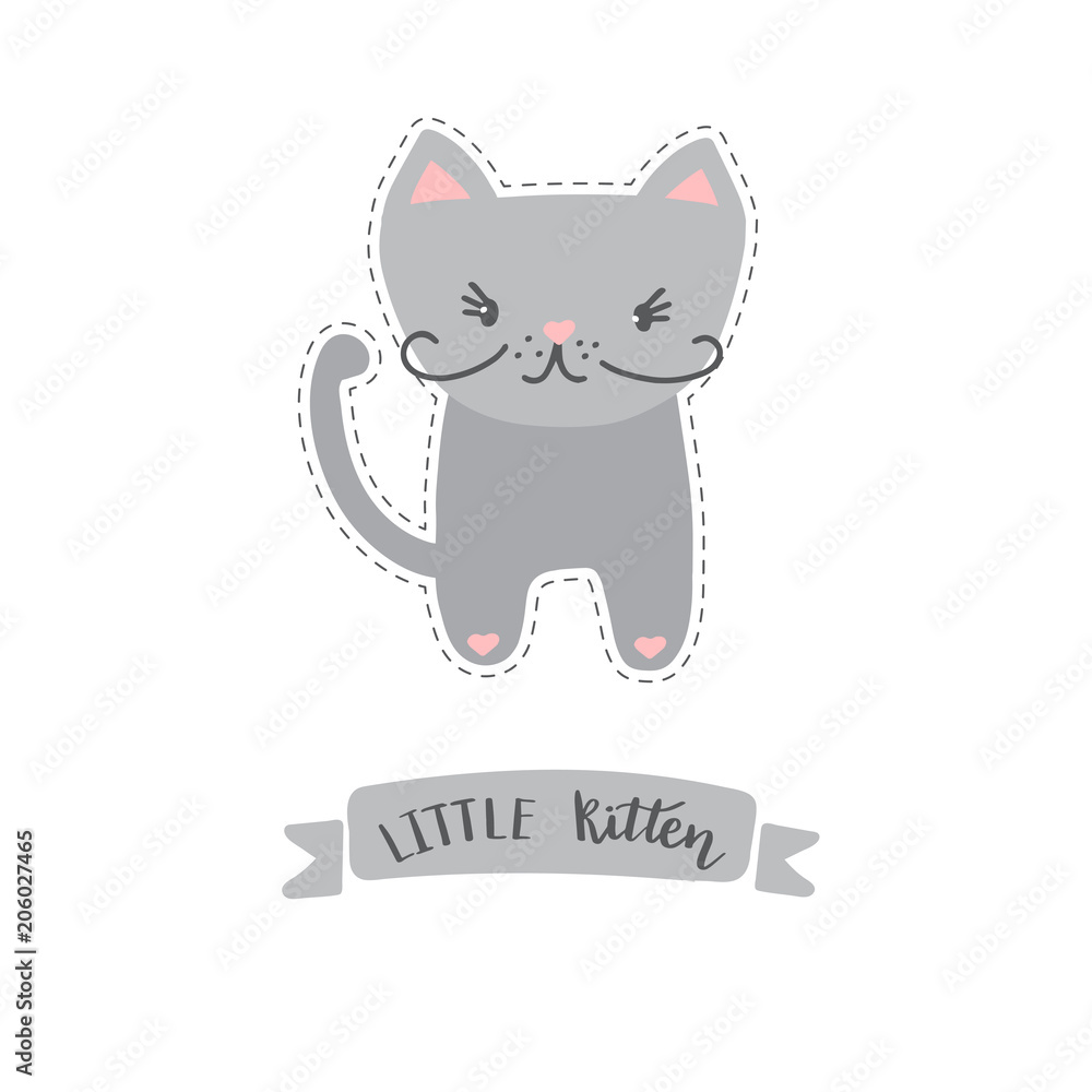 cute cat vector illustration cute cat vector illustration