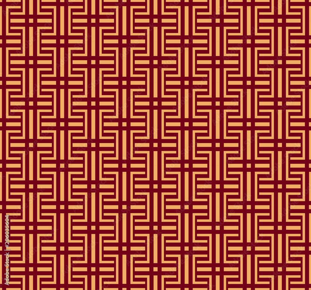 Vector seamless pattern. Modern stylish texture. Geometric striped ornament. luxury linear pattern Vector seamless pattern. Modern stylish texture. Geometric striped ornament. luxury linear pattern