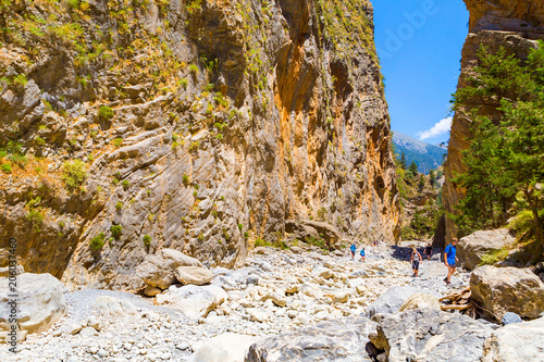 Samaria Gorge. Crete, Greece photo