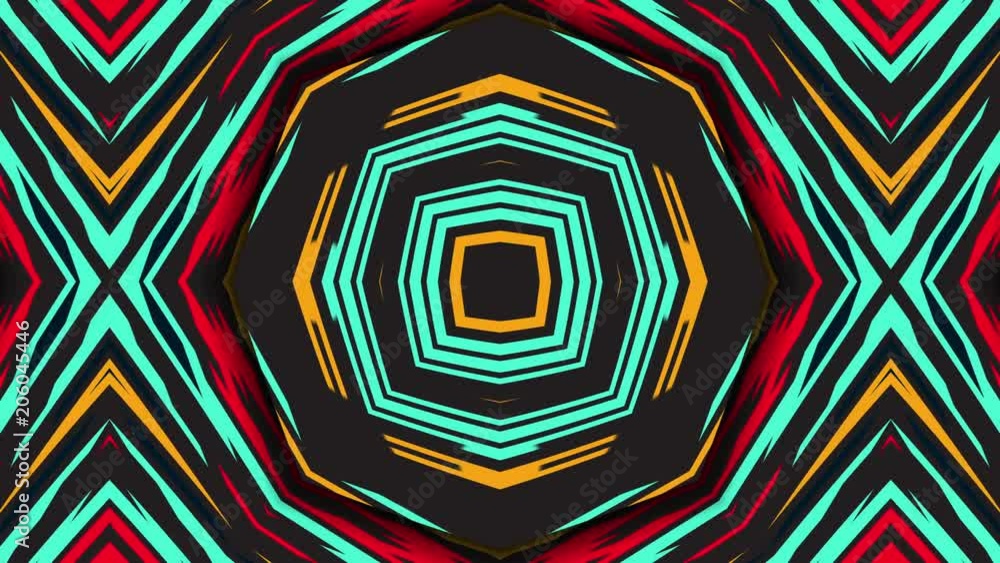 Mind trip video loop. Distorted tribal background. Ethnic geometric shapes. Full cycle is 6 seconds. Mind trip video loop. Distorted tribal background. Ethnic geometric shapes. Full cycle is 6 seconds.