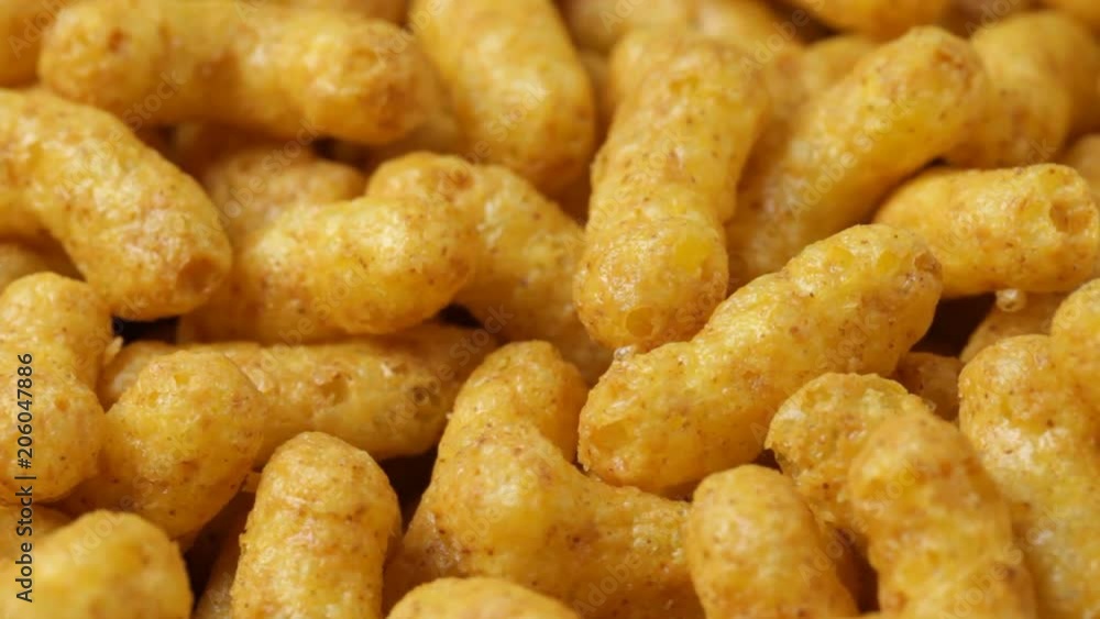 Close up of rotating nut chips. No sound. Close up of rotating nut chips. No sound.