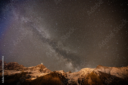 Milky Way - Chamonix Mont Blanc © julien