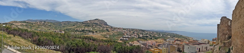 Panoramique région de Sciacca, Sicile 