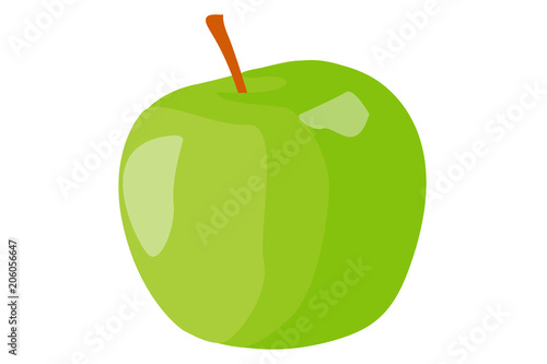 grüner Apfel