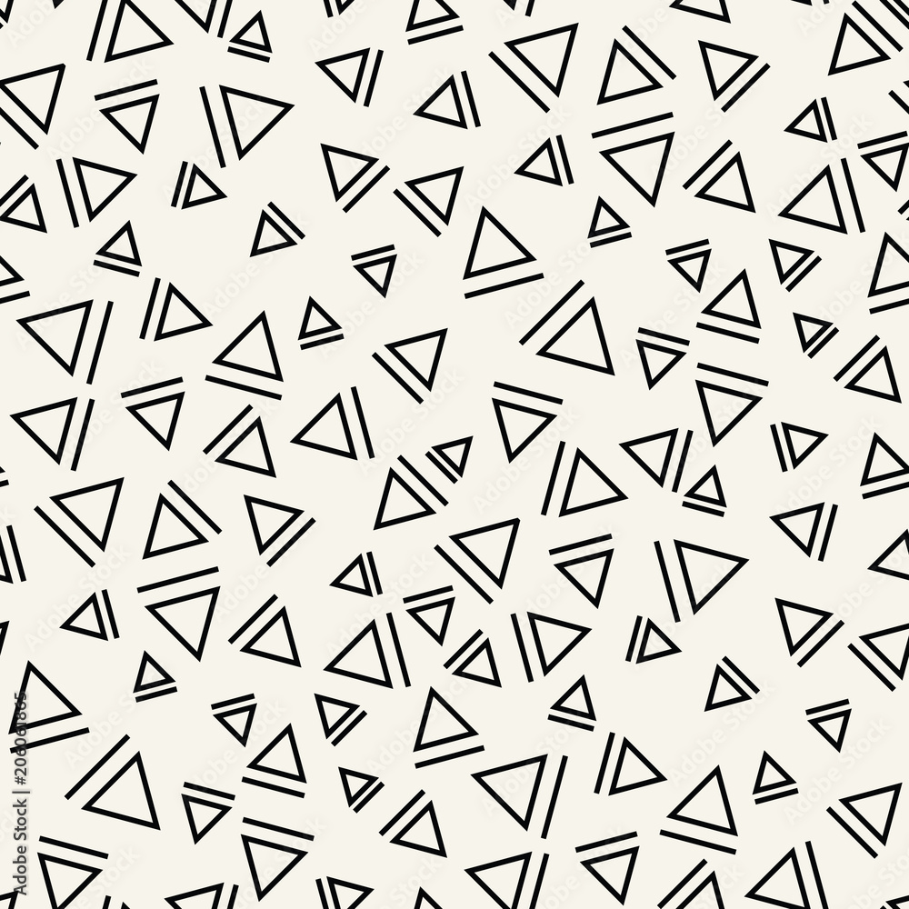memphis style triangle seamless pattern memphis style triangle seamless pattern