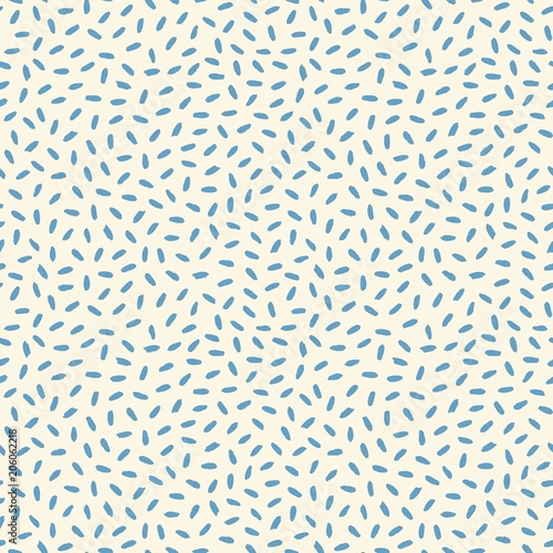 Seamless pattern with whimsical grunge strokes
