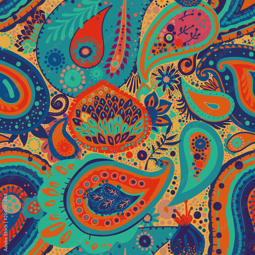 Fototapeta premium Paisley