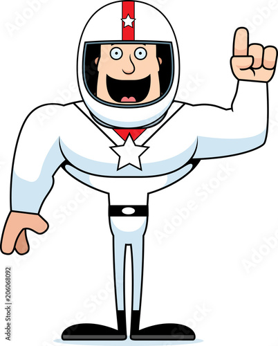 Cartoon Race Car Driver  Idea