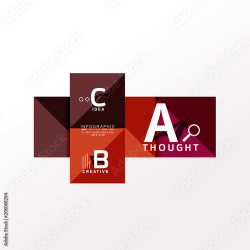 Infographic option banner Free Download Infographic option banner - GFXLoad