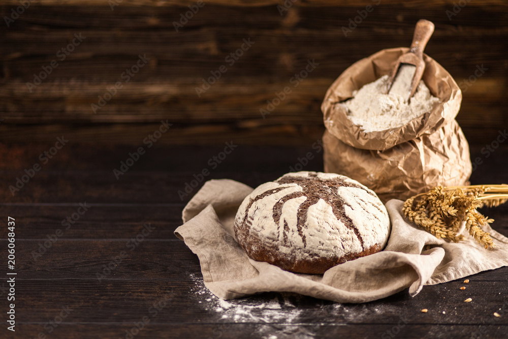 Fototapeta premium Bag of flour