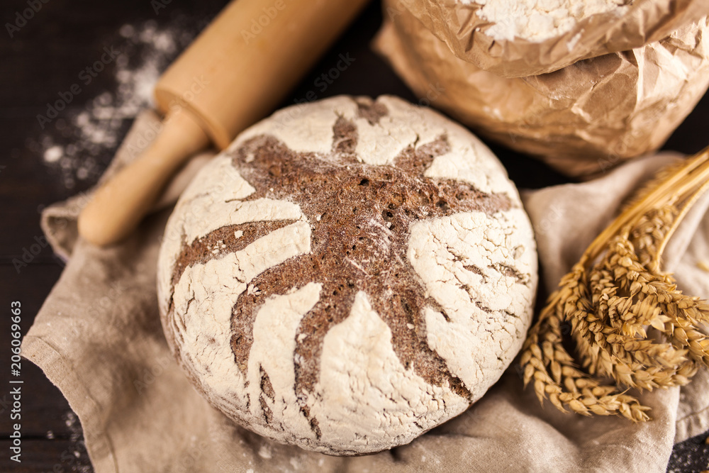 Fototapeta premium Bag of flour