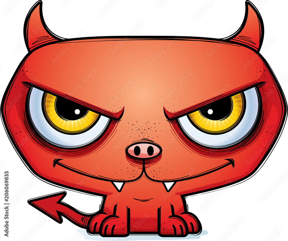 Sinister Little Cartoon Devil