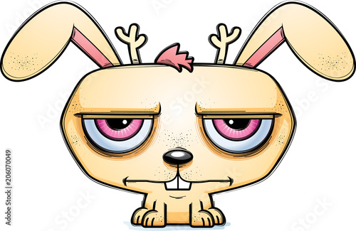 Calm Little Cartoon Jackalope