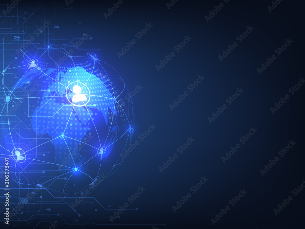 Global network background.Social media connection concept. Global network background.Social media connection concept.