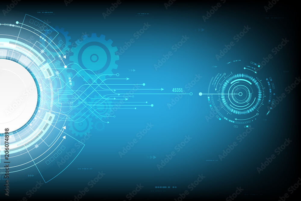 Vector technology communication for business background concept Vector technology communication for business background concept
