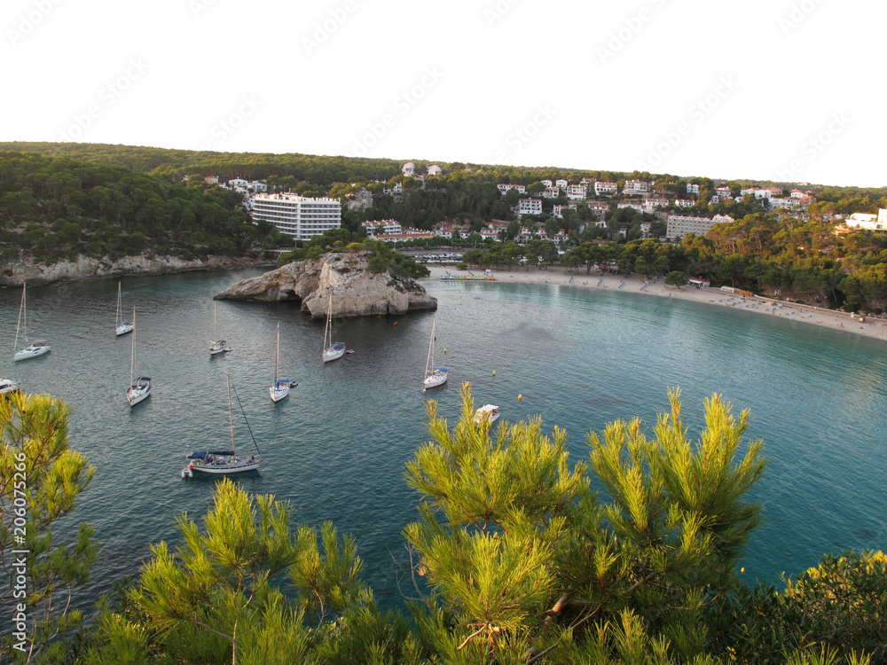 Fototapeta premium Minorca, View of cala Galdana