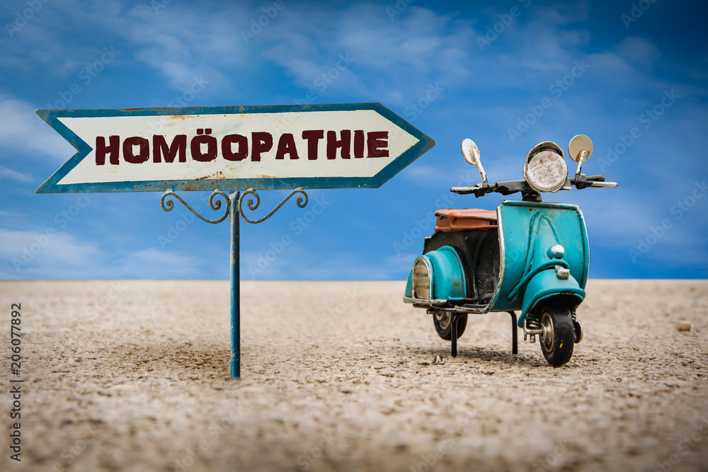 Schild 305 - Homöopathie Schild 305 - Homöopathie