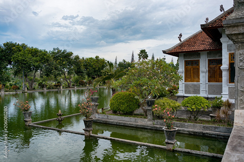 Taman Ujung Palace on the water