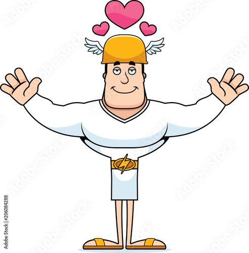 Cartoon Hermes  Hug