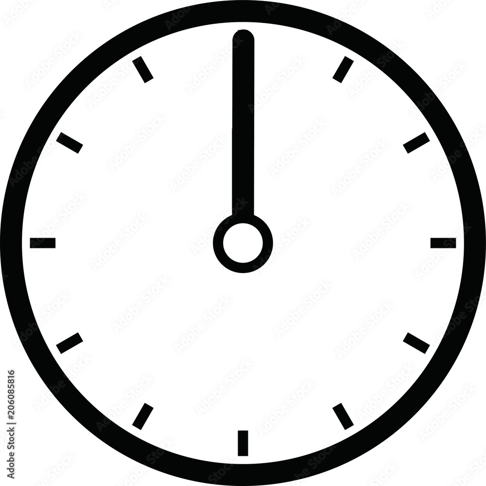 Black Clock illustration Black Clock illustration