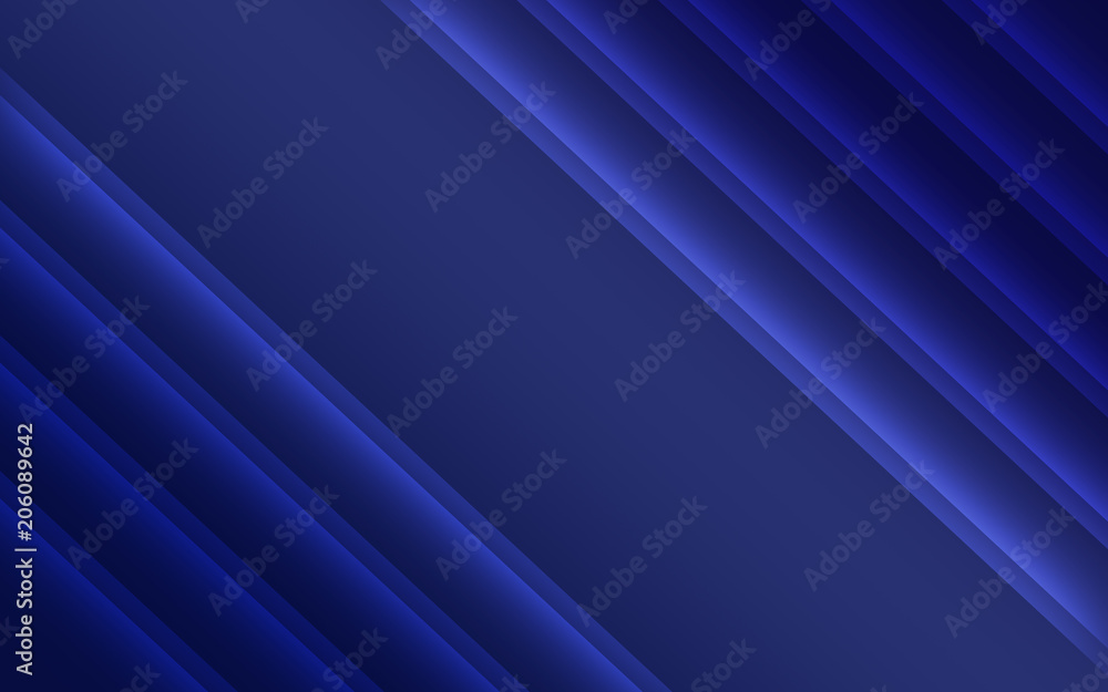 Fototapeta premium blue abstract background, diagonal lines