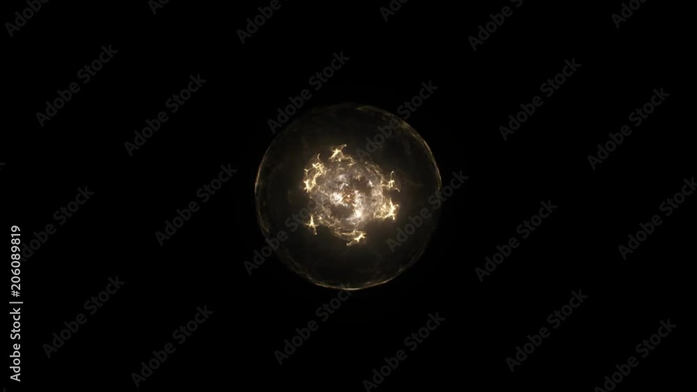 Huge star explosion (With Rotation) I have many space explosions in my portfolio, and most of them have many versions: 4K, full frame, zoomed-in, and with rotation.