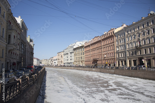 Embankment of the Moika River, St. Petersburg