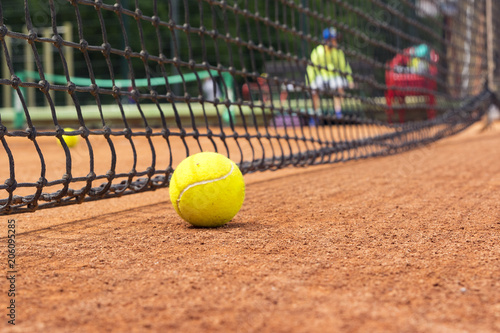 play tennis ground © Volodymyr