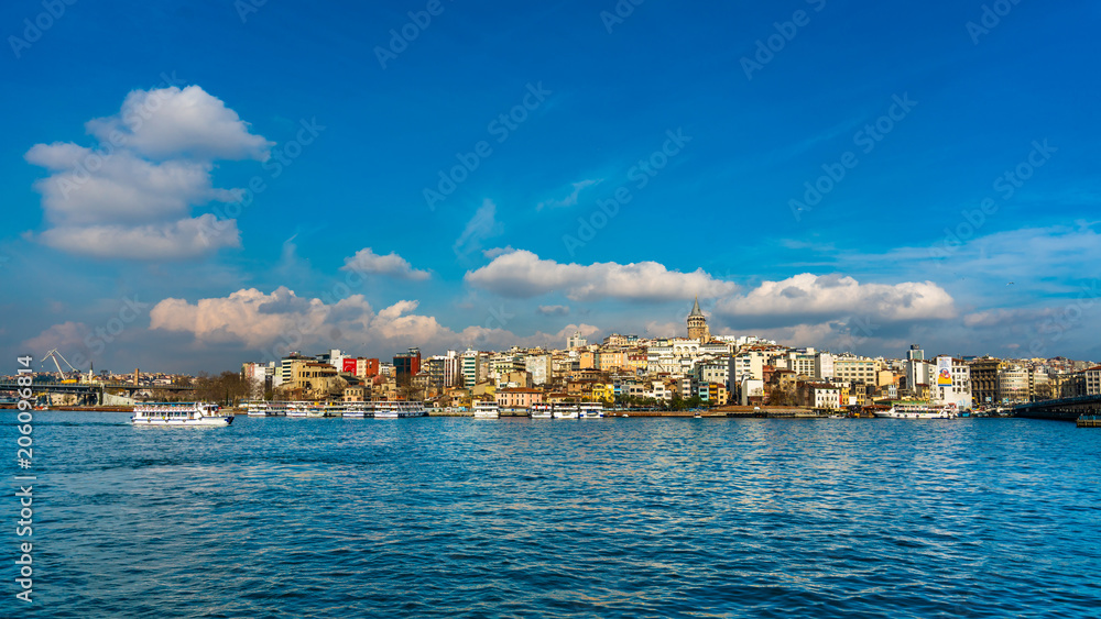 Sea Scenery In Istanbul, Turkey