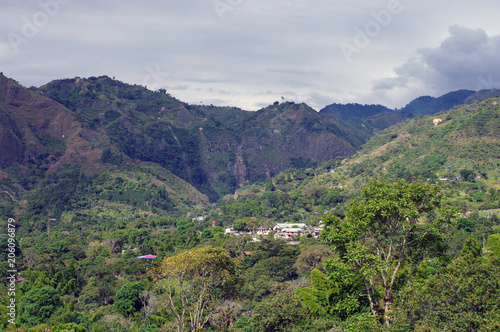 Paysage colombien