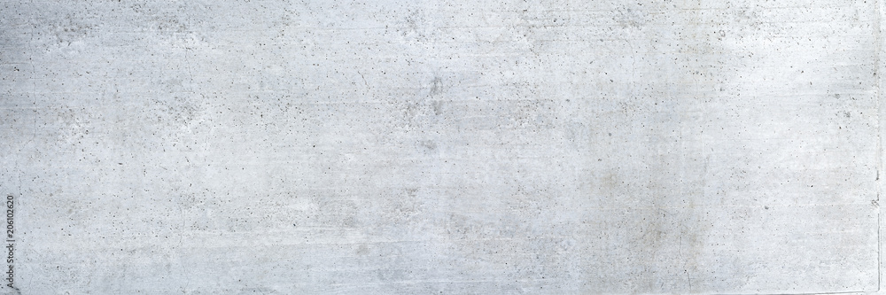 Fototapeta premium Texture of old white concrete wall for background