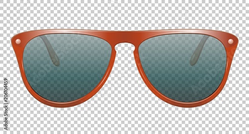 sun glasses vector illustration realistic