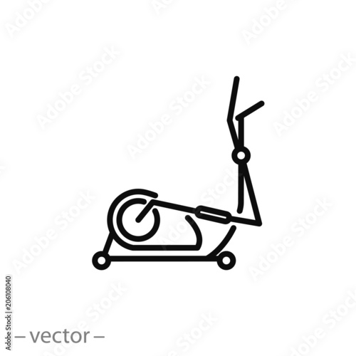 training apparatus icon vector