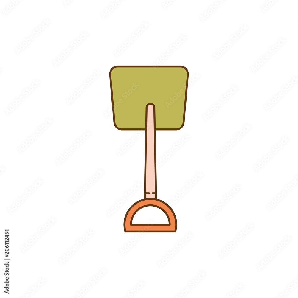 Gardening equipment icon in outline style. Gardening equipment icon in outline style.
