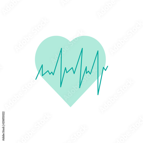 Donor blood icon in flat style.
