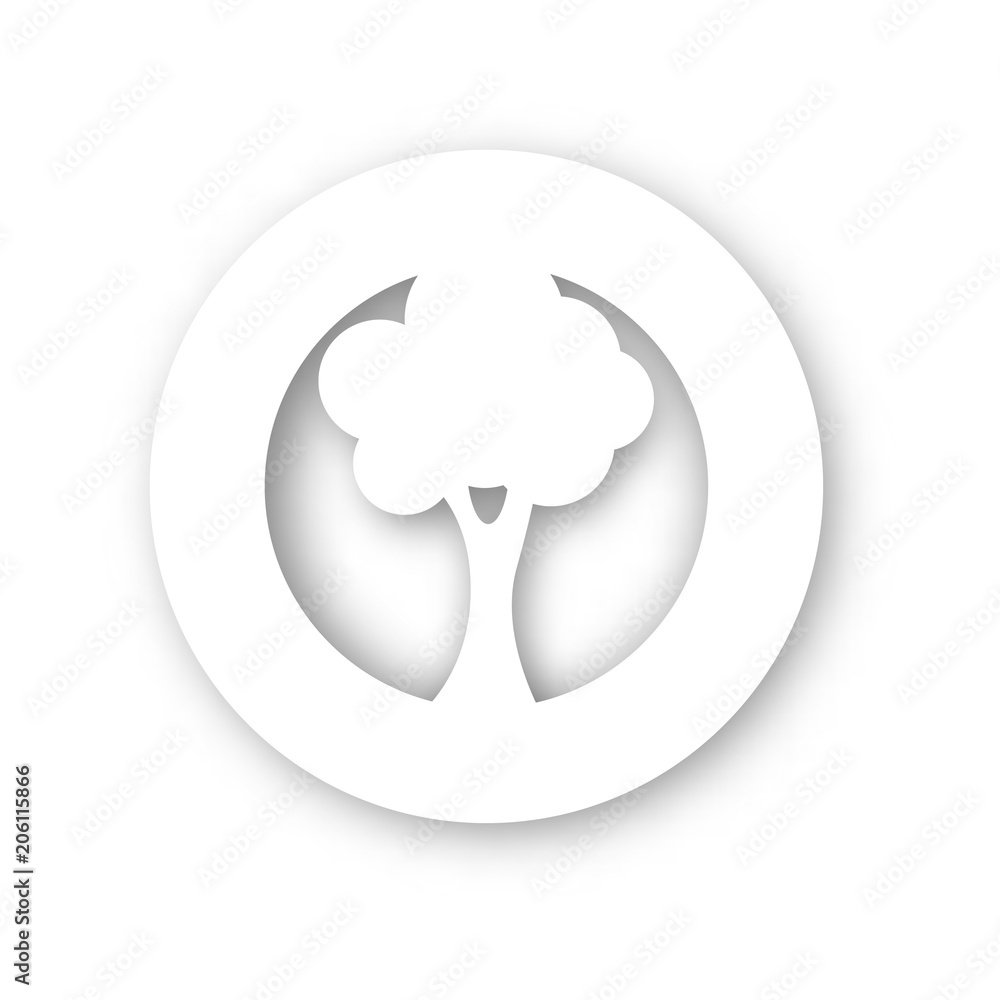 World environment day card in paper style World environment day card in paper style