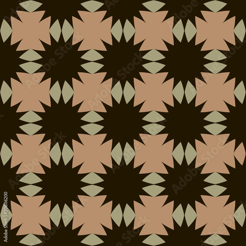 Abstract seamless geometric pattern. Vector illustration.