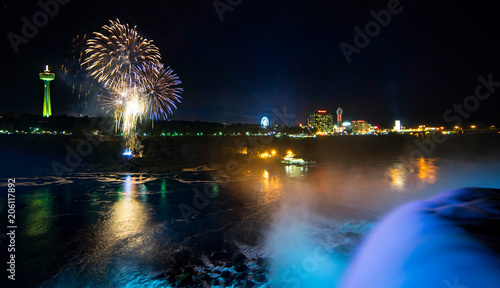 Fireworks & Waterfalls