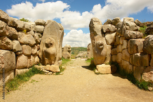Fototapeta Hattusa - stolica imperium hetyckiego w pobliżu współczesnego Boğazkale, Turcja