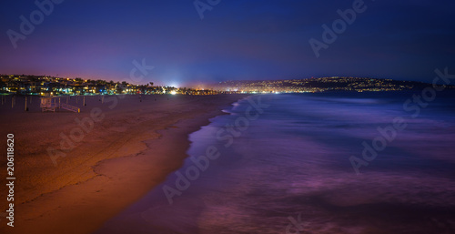 Cityscape view from Manhattan Beach Pier