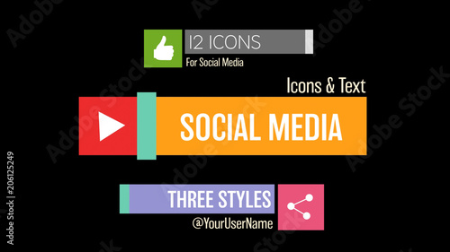Social Icon Titles