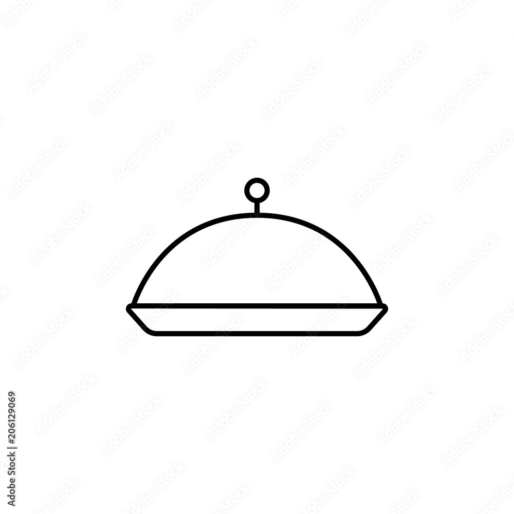 restaurant tray icon. Element of food icon for mobile concept and web apps. Thin line restaurant tray icon can be used for web and mobile restaurant tray icon. Element of food icon for mobile concept and web apps. Thin line restaurant tray icon can be used for web and mobile