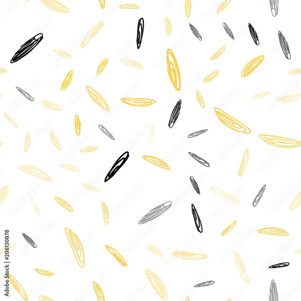 Light Yellow vector seamless backdrop with dots. Light Yellow vector seamless backdrop with dots.