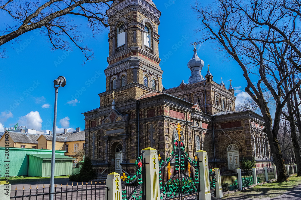 Apostolic Church (Issandamuutmise katedraalkirik) in Parnu, Estonia