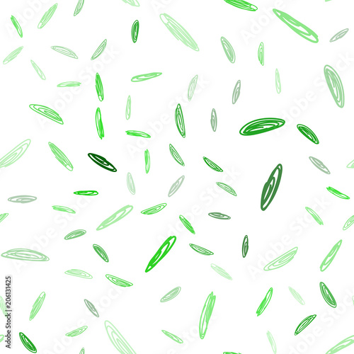 Light Green vector seamless backdrop with dots.
