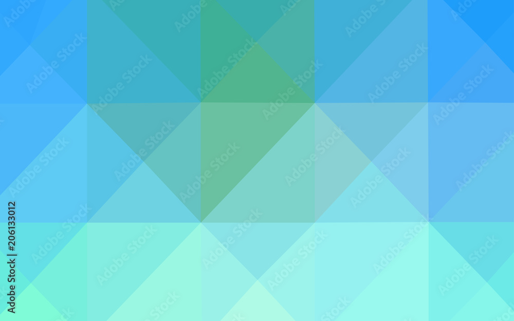 Light Blue, Green vector shining triangular layout. Light Blue, Green vector shining triangular layout.