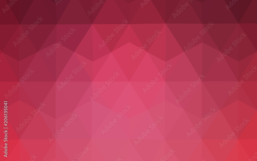 Light Pink vector abstract polygonal template. Light Pink vector abstract polygonal template.