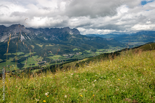 Landscape at Wilder Kaiser Mountains, Austria