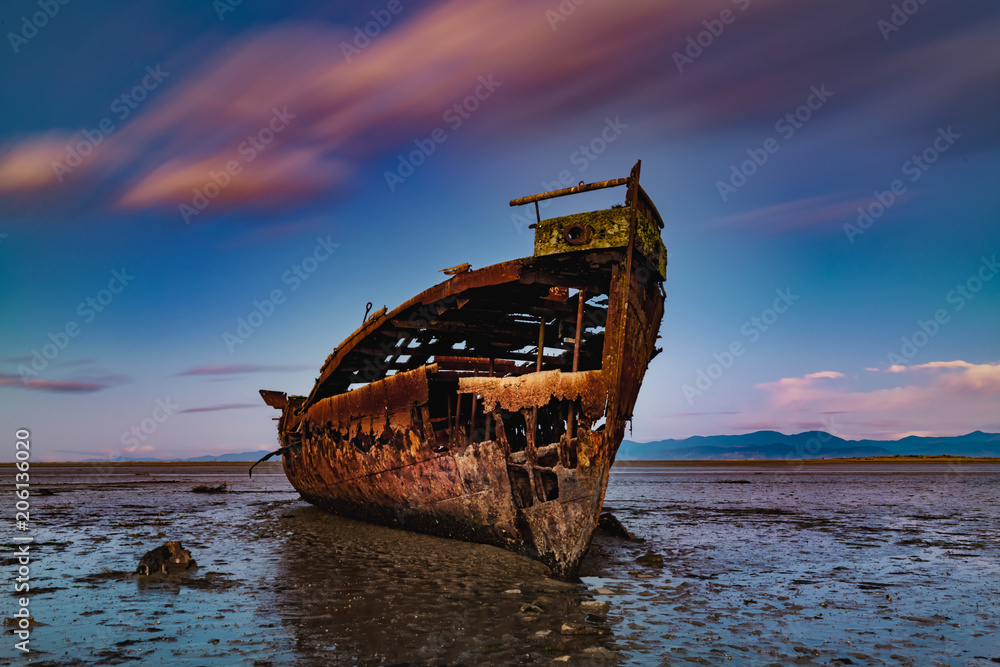Janie Seddon ship wreck Abel Tasman New Zealand Janie Seddon ship wreck Abel Tasman New Zealand
